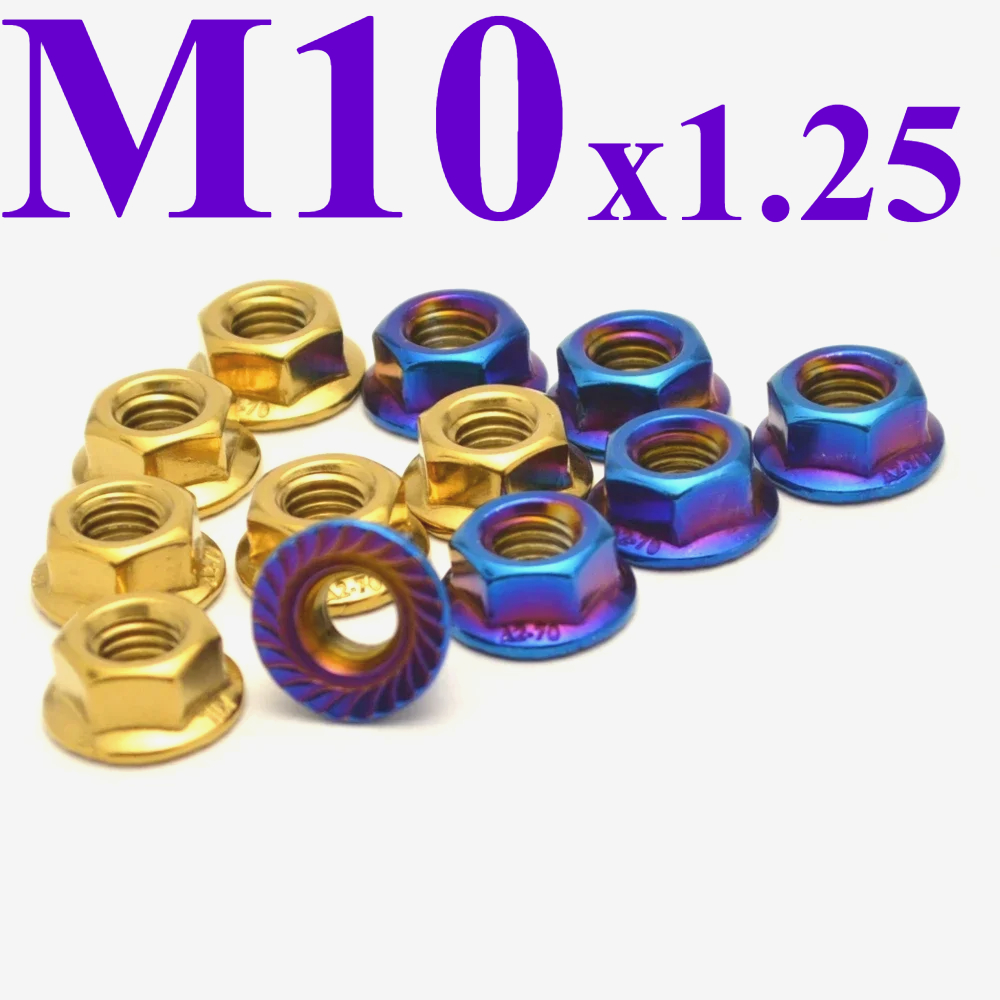 6 قطعة M10x1.25 عجلة ضرس خلفي  - مراجعة Sprocket وسعره