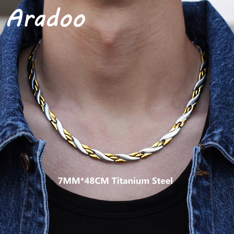 ARADOO التيتانيوم الصلب التنين - مراجعة Ansi Chain وسعره