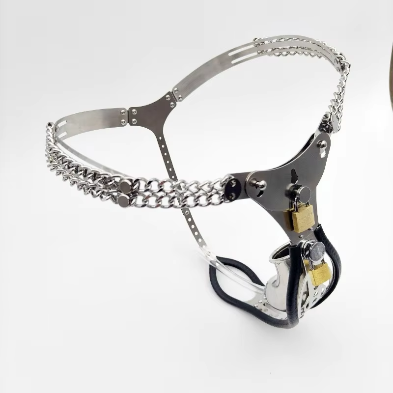 حزام خصر مزدوج بسلسلة معدنية،  - مراجعة Steel Chain وسعره